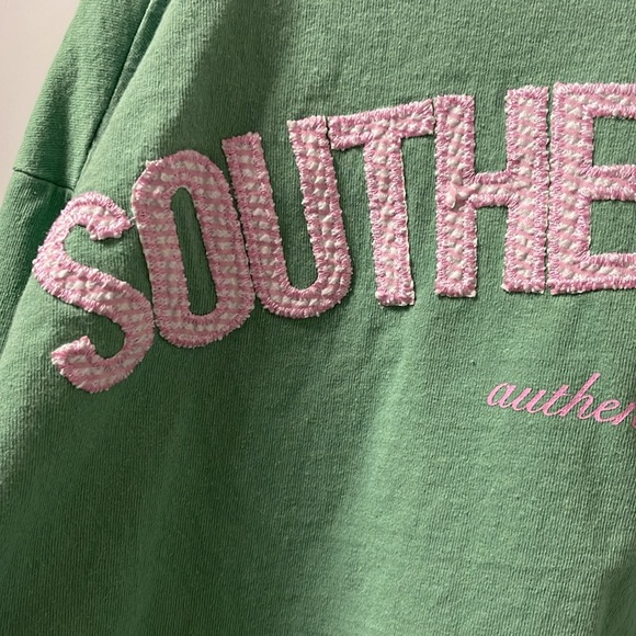Southern Marsh long sleeve green women’s medium T-shirt - Picture 6 of 6